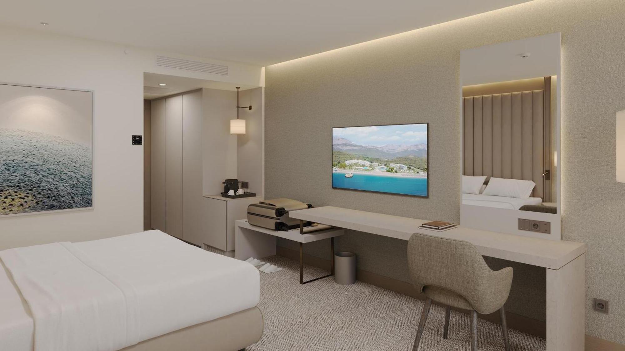Deluxe Çift Kişilik veya İki Yataklı Oda - Bahçe Manzaralı